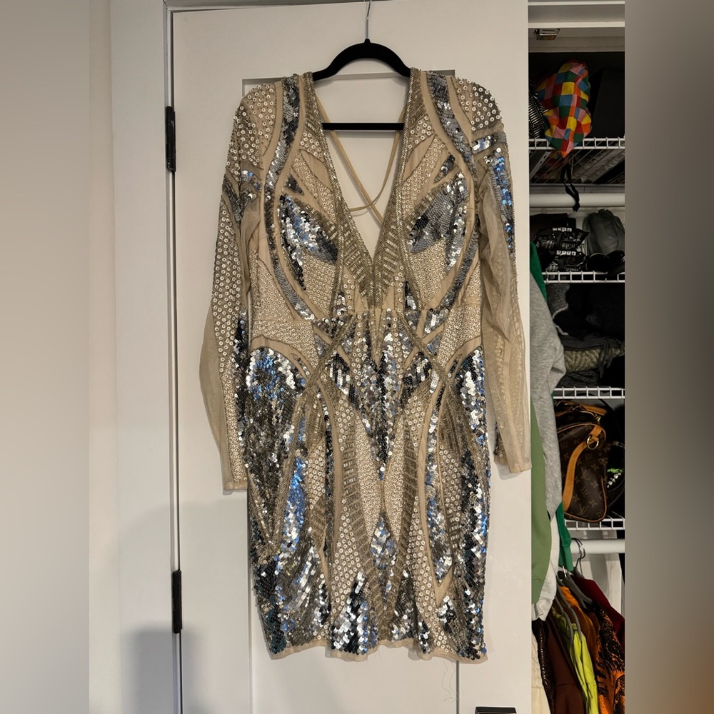 ASOS Sequin Mini Dress, US 14